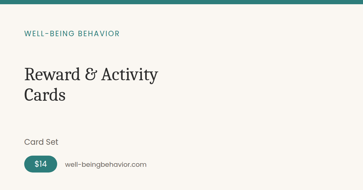 Reward & Activity Cards, shown as it looks in the app